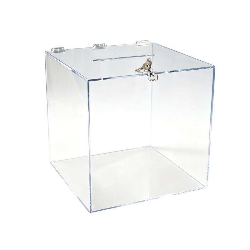 Donation and Ballot Acrylic Box