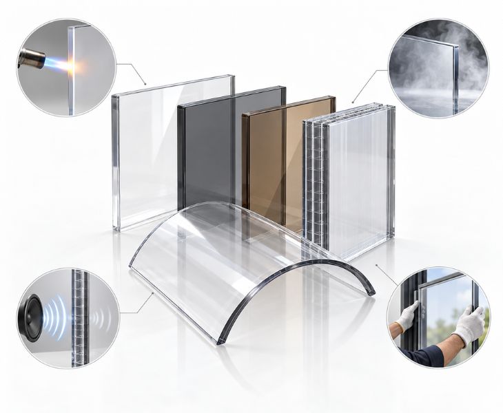 Durable Polycarbonate Windows for Your Project