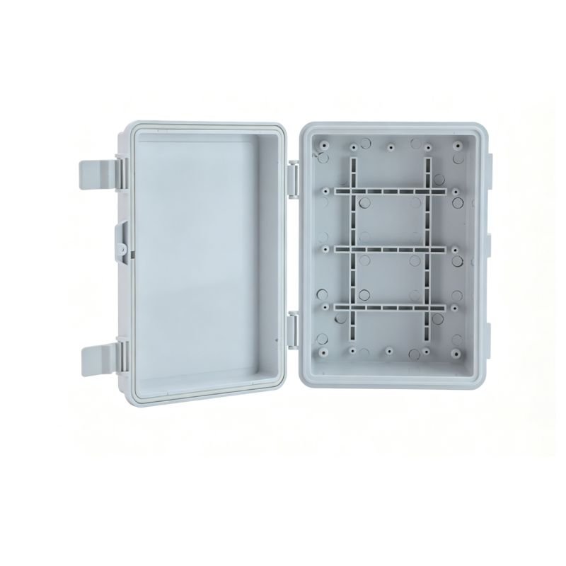 Enclosures with Hinges and Latches