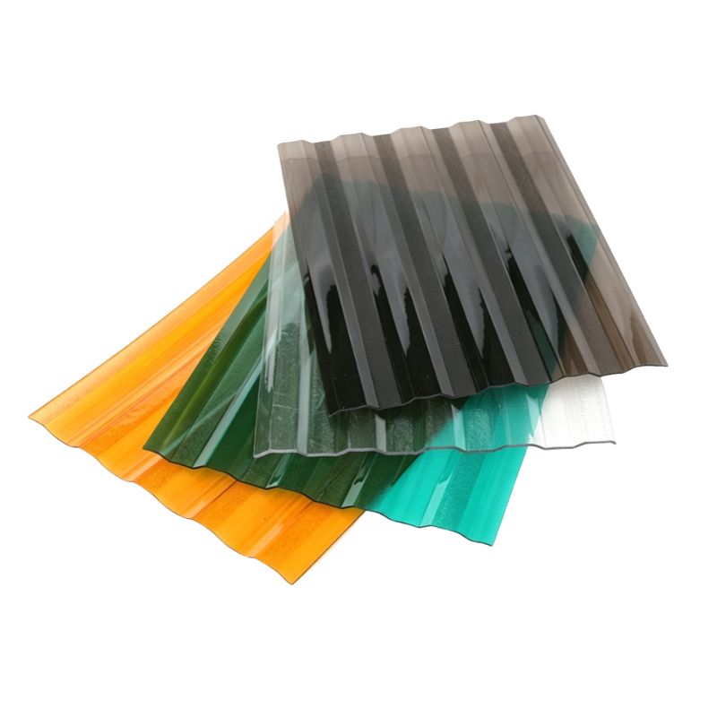 Frosted Corrugated Polycarbonate Sheet
