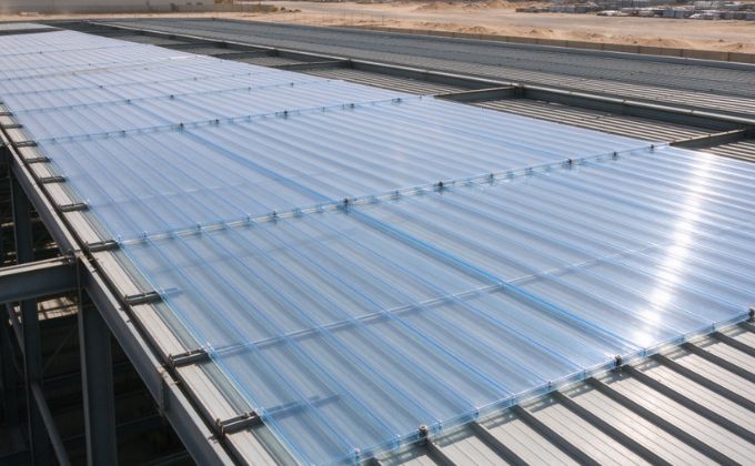 Industrial Wareahouse Roofing Project-UAE