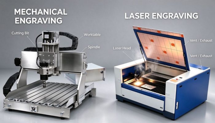 Mechanical Engraving and Laser Engraving-1