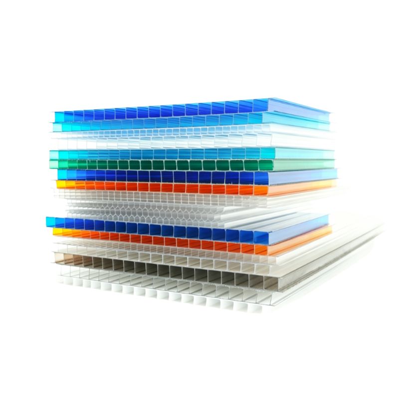 Multiwall (Twin-wall _ Hollow) Polycarbonate Roofing Sheet