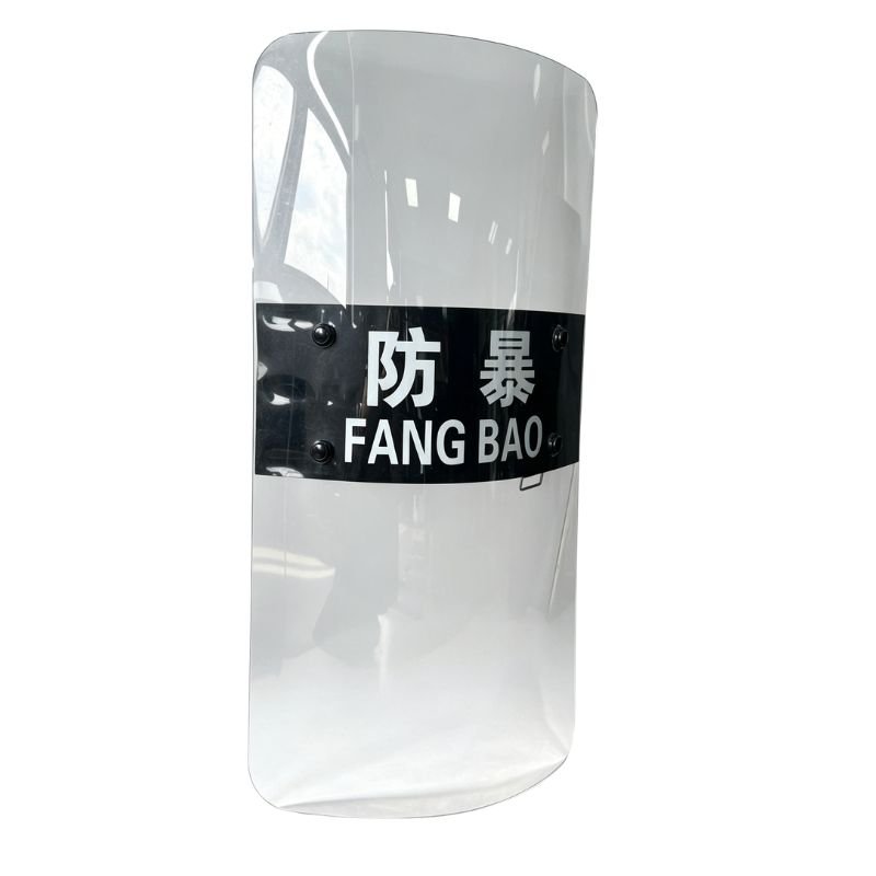 Rectangular Polycarbonate Anti Riot Shield