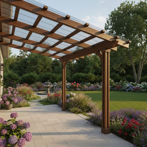 Terrace and Pergola Ceiling
