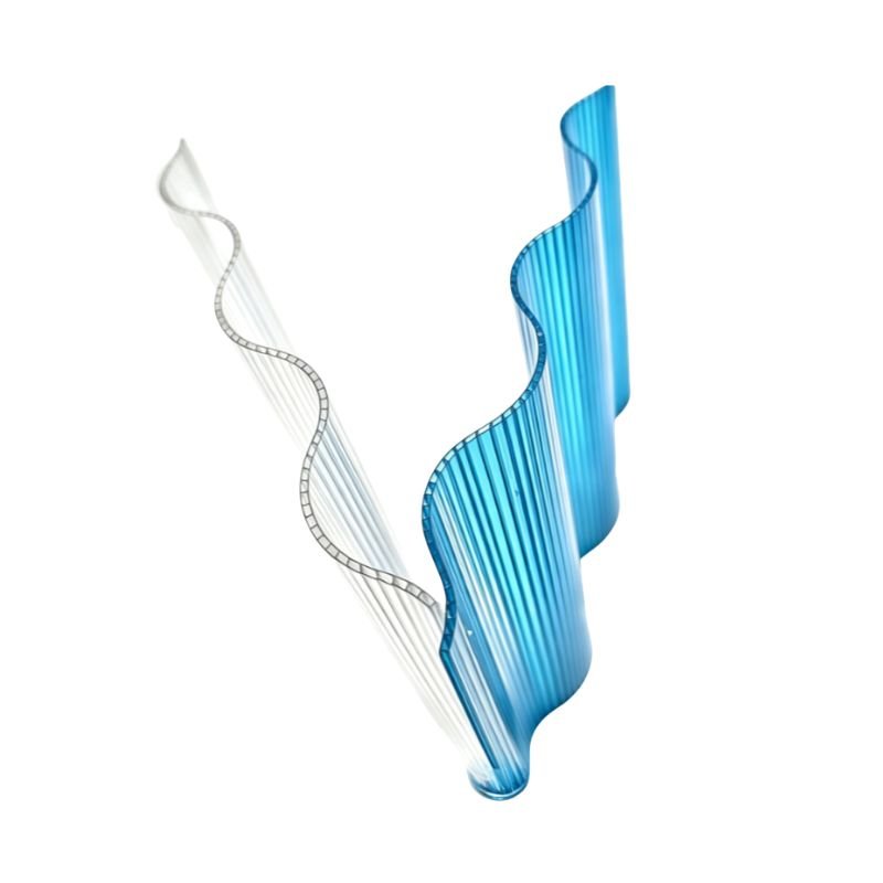 UV Corrugated Polycarbonate Sheet