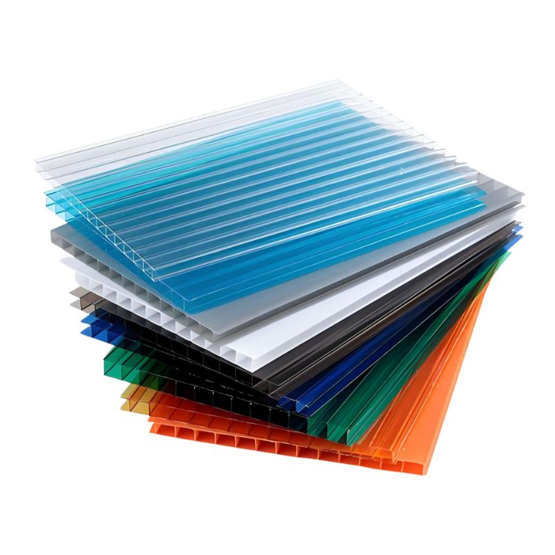 UV-Stabilized Twin-Wall Polycarbonate Sheet